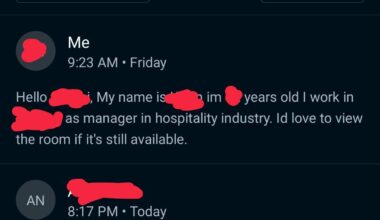 Seriously, that's your first question!?