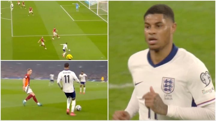 Marcus Rashford's Highlights From England 3-0 Latvia Emerge