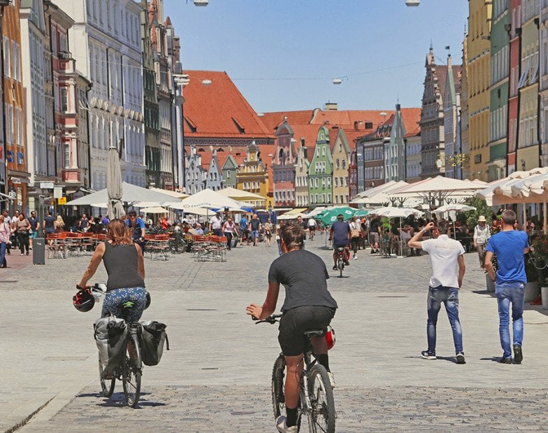 Einzelhandel profitiert von Maßnahmen der Verkehrsberuhigung