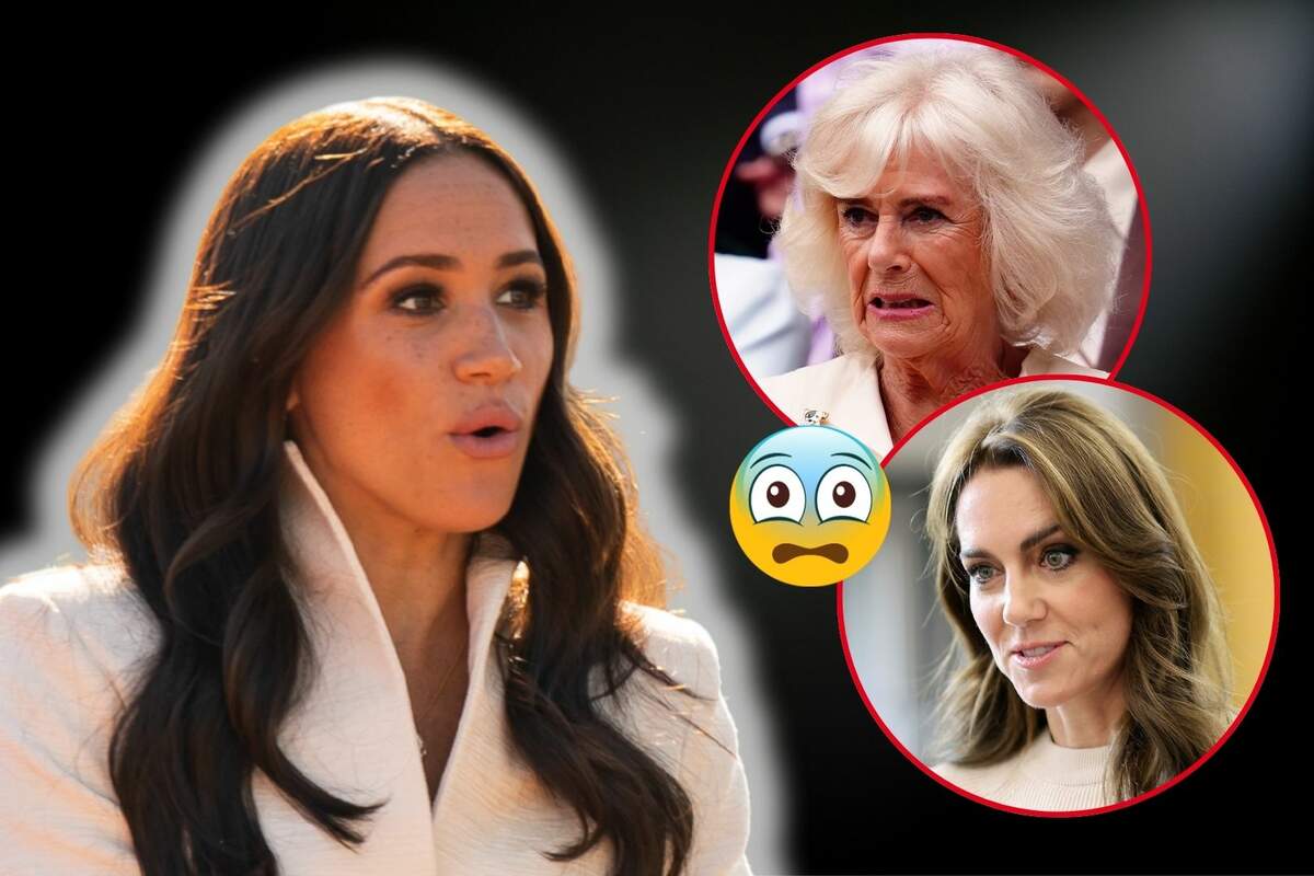 Camilla and Kate Middleton, Shocked After Learning the Latest About Meghan Markle