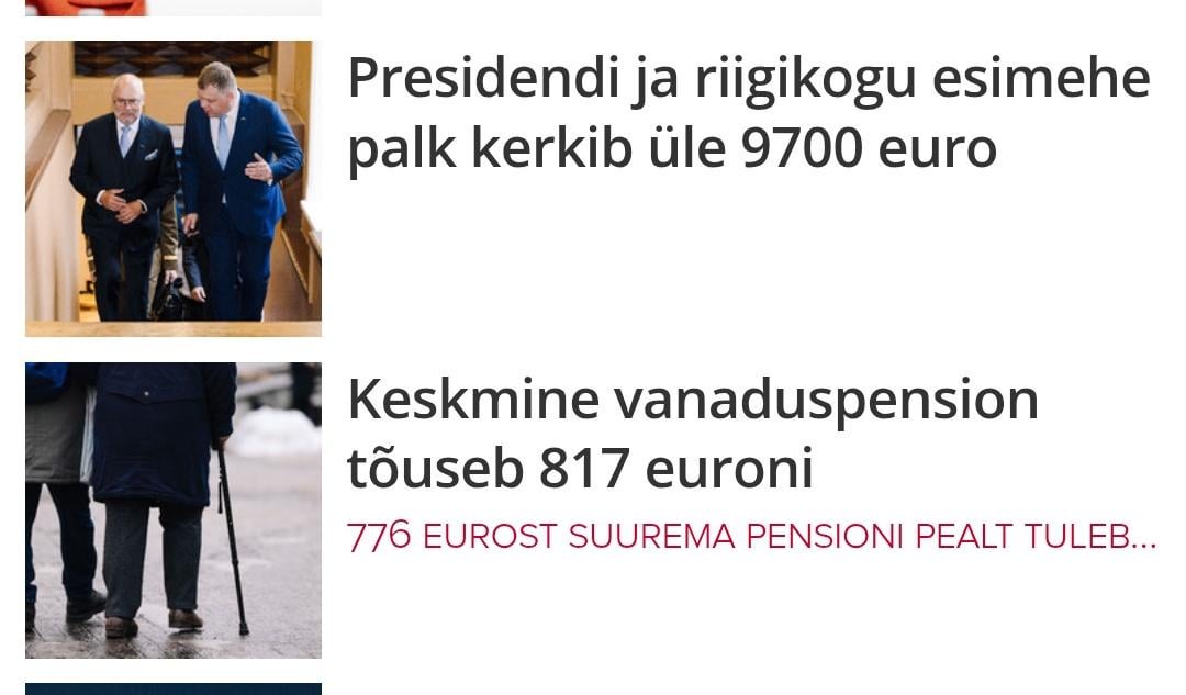 Põhjus, miks on riigil säästa päris keeruline (screeni allikas ERR.ee)