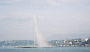 Shores of Lake Geneva (lac Léman), Switzerland