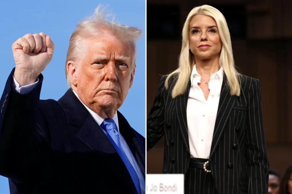 President Trump directs Pam Bondi to probe attorneys who lob 'frivolous, unreasonable' litigation against his administration