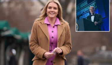 Karoline Leavitt to skip White House Correspondents’ Association dinner