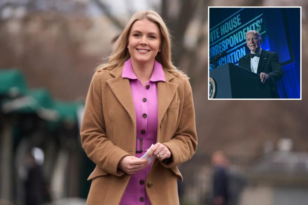 Karoline Leavitt to skip White House Correspondents’ Association dinner