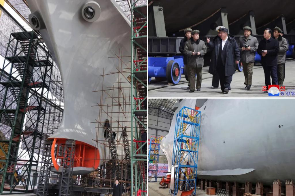 North Korea building nuclear-powered submarine with missile capability