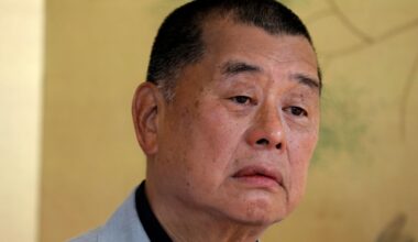 Jimmy Lai's son urges Sir Keir Starmer to push Hong Kong for Briton's immediate release