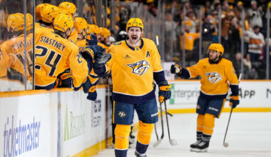 Forsberg Ecstatic to Return Home, Play With Preds in Sweden During 2025 NHL Global Series