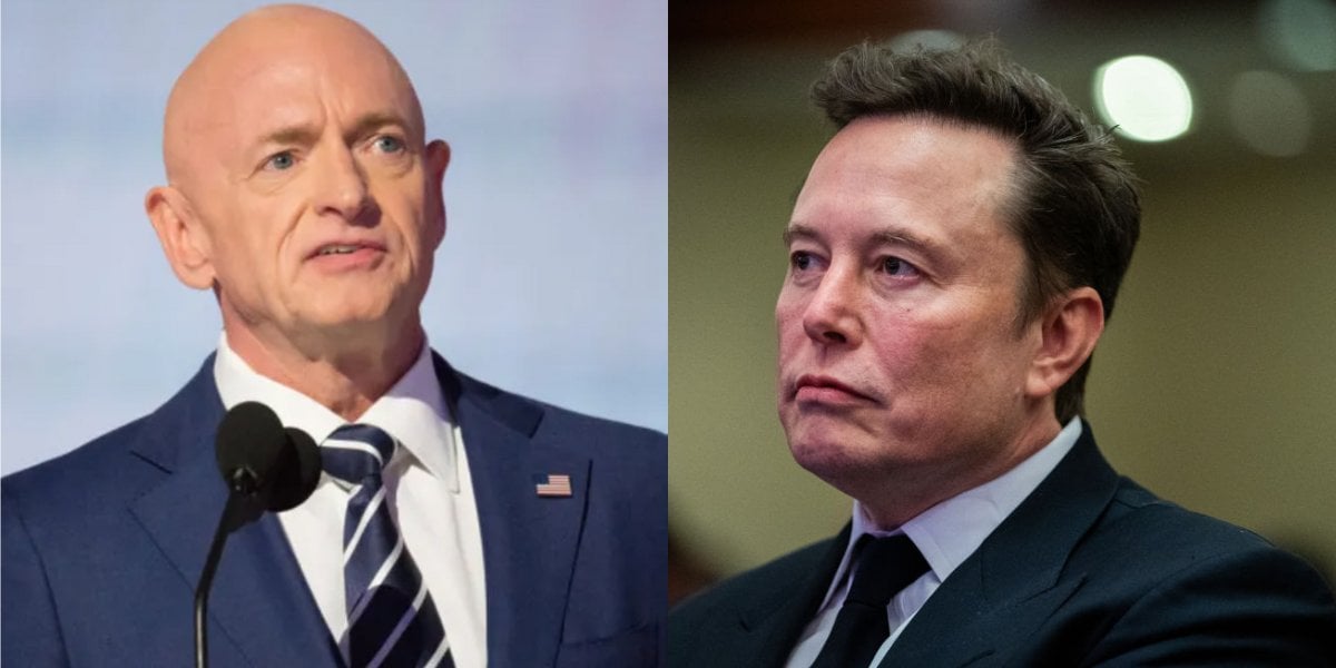 Mark Kelly Perfectly Shames Elon Musk After Musk Doubled Down On 'Traitor' Accusation.   Mark Kelly potential POTUS nominee?