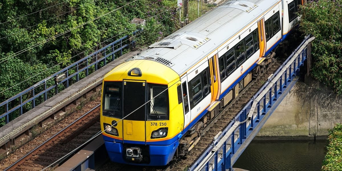 The list of rejected London Overground line names