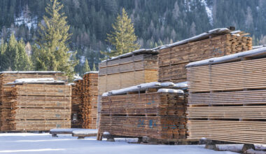 In January, price for lumber exported from Lithuania up 4%