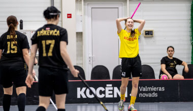 Latvijas Florbola savienība » LV » 1998/1999 » Jaunumi » "Rubene" vēl pamatīgāk sakauj "Rīgas Lauvas", sērijā