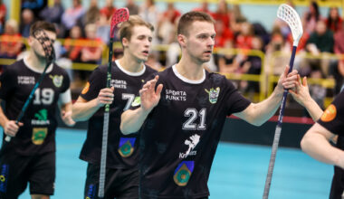 Latvijas Florbola savienība » LV » 2024/2025 » Jaunumi » Talsinieki pusfināla sēriju pret "Valmieru" turpina nevainojami