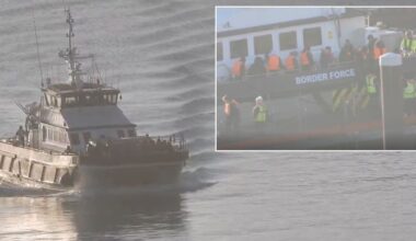 More than 30,000 small boat migrants arrive in UK since Labour came to power in major blow to Keir Starmer's 'smash the gangs' pledge