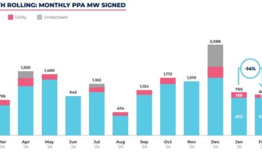 Pexapark PPA capacity to February 2025.