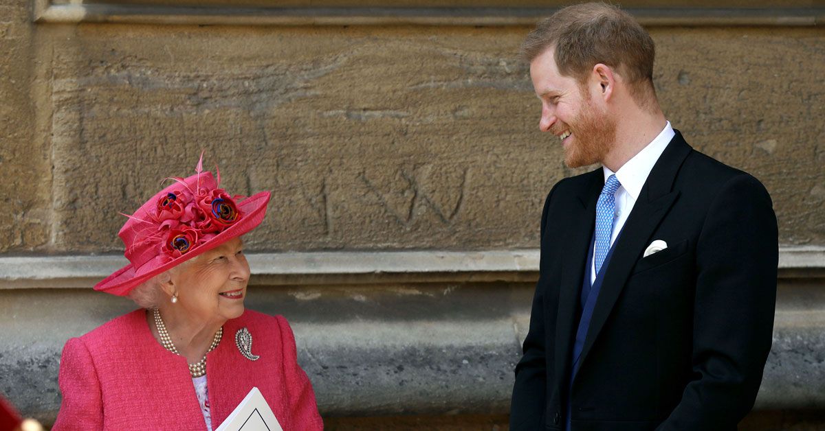 Queen Elizabeth Was "Picking Up Dead Birds" When Prince Harry Asked for Her Blessing