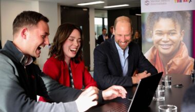 Prince William Celebrates Milestone for Mental Health Text Service