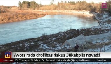 Jēkabpils spring becomes a source of safety concerns / Article