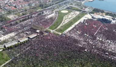 Die heutige Demonstration gegen Erdogan in Istanbul