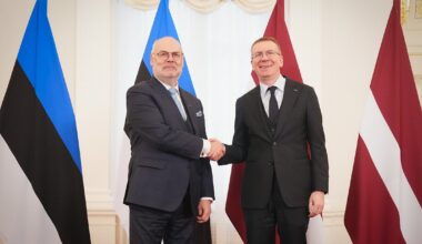President of Estonia, Alar Karis, in Latvia to open new embassy / Article