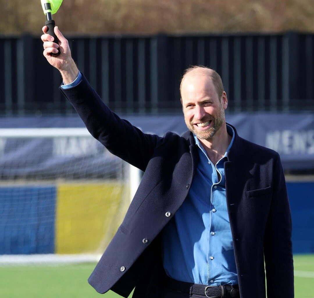 Prince William shows off refereeing skills on FA visit to  Sporting Khalsa FC