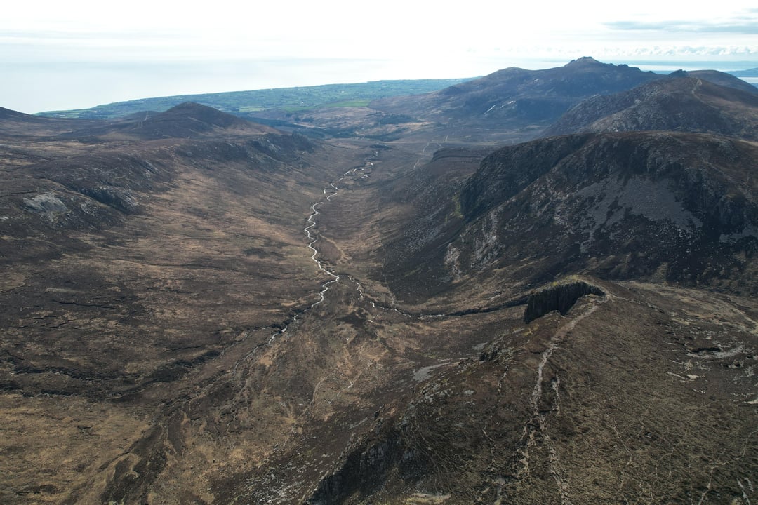 A few photos I took while climbing Slieve Donard