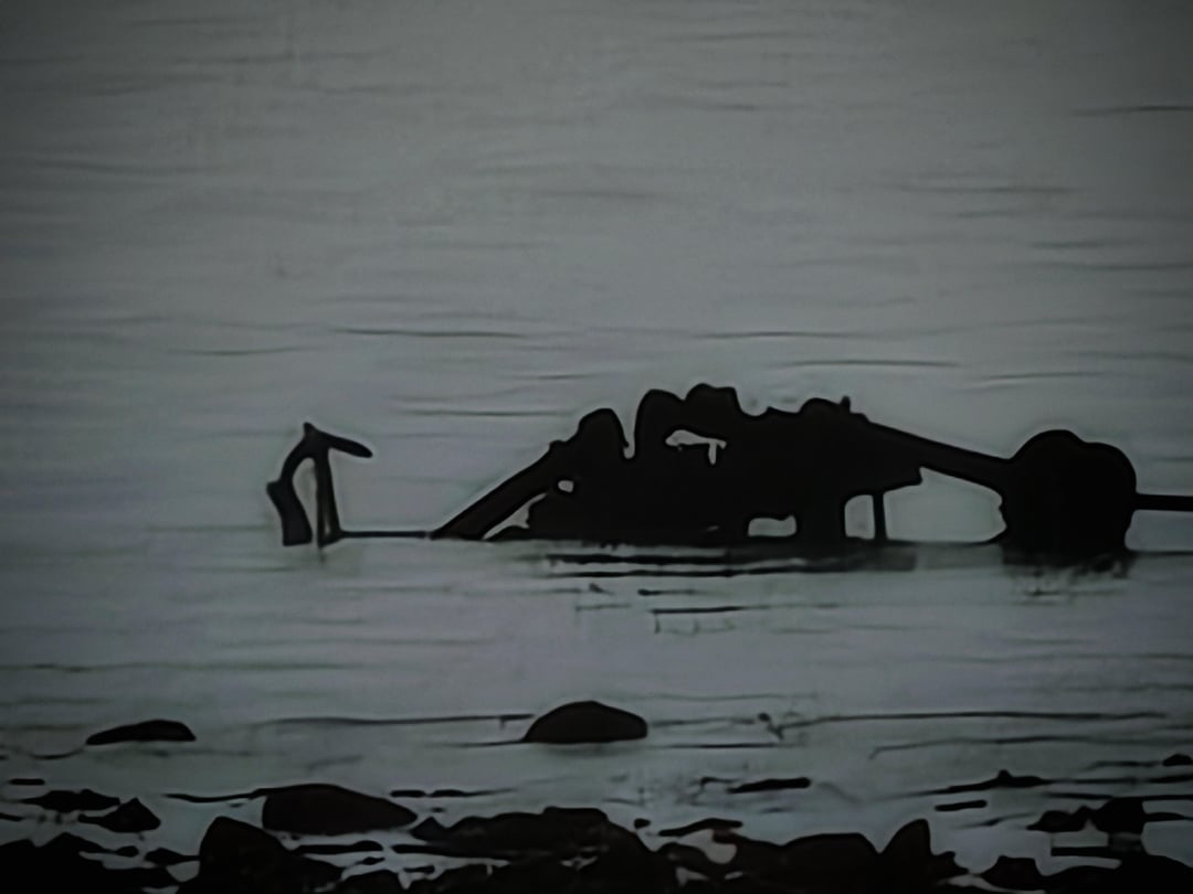 Wreck of steamer Rhosneigr