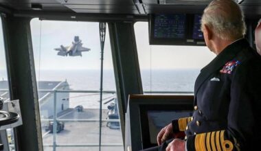 King Charles displayed Canadian military honours while visiting the aircraft carrier HMS Prince of Wales   🇨🇦🇨🇦🇨🇦🇨🇦