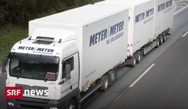 Kritik an 60-Tonnen-Lastwagen - Alle gegen die Riesenlastwagen | Die Debatte um Gigaliner ist in der EU im Gange – in der Schweiz gibt es von allen Seiten Widerstand.