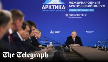 Putin vows to boost Russia’s military presence in Arctic