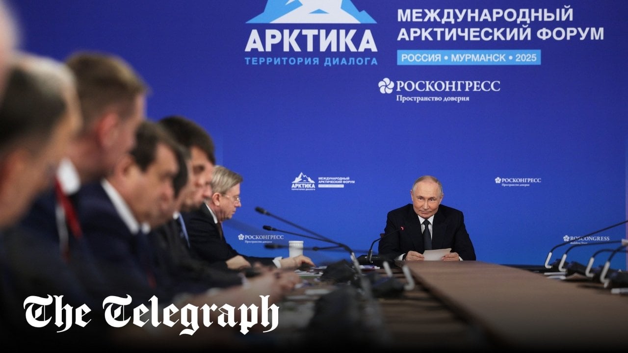 Putin vows to boost Russia’s military presence in Arctic