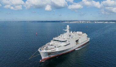 First mine warfare mothership for the Netherlands begins sea trials