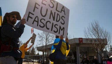 Scottish Tesla showrooms to be targeted in global day of action