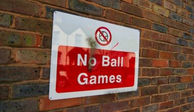 ‘No Ball Games’ signs are being taken down around London to encourage activity outside