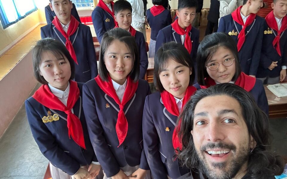 The Greek who went into North Korea to break a world record