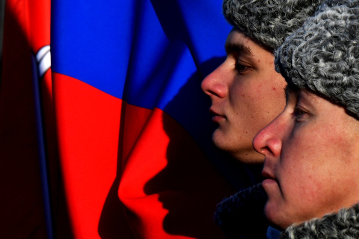 Russian honor guards