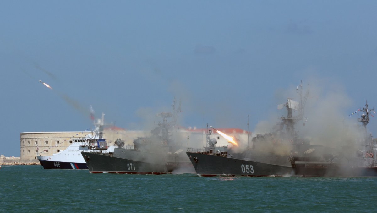 Russian navy vessels