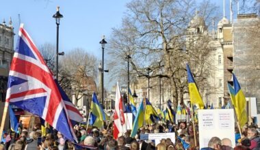 Ukraine Protest at Downing St.