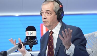 Farage accused of ‘licking Trump’s boots’ for calling Zelensky ‘rude’ in Trump clash