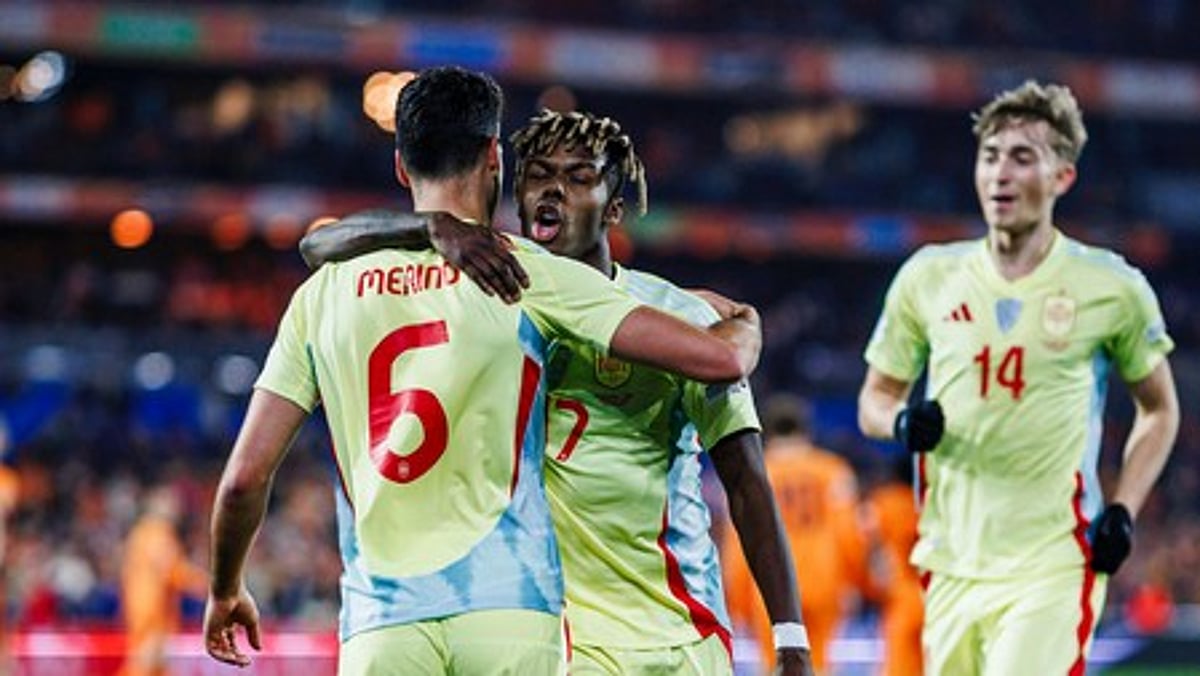 Nico stars for Spain; Germany, Denmark, Croatia win in Nations League