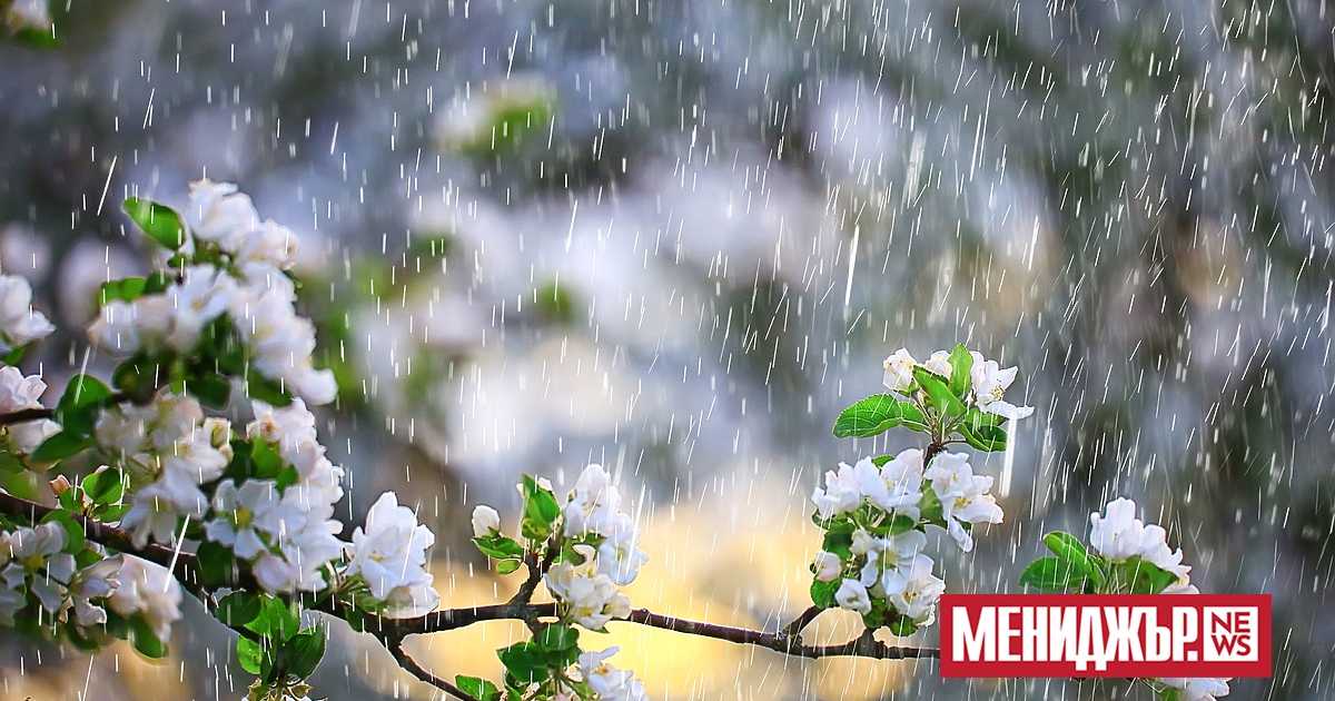 Времето: Облачно с превалявания - България