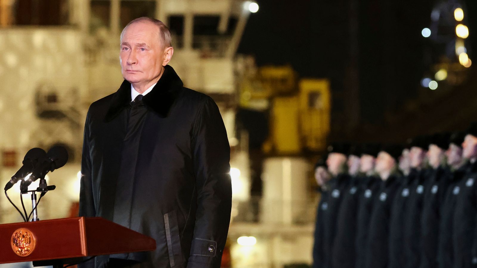 Pic: Sputnik, Kremlin Pool via AP