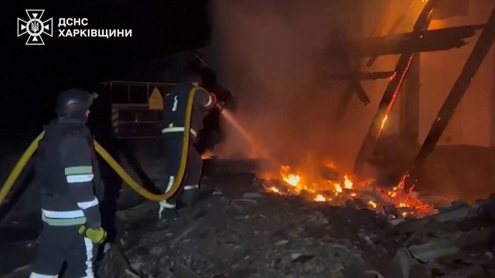 Ukraine war: Russia accused of 'hollow' peace talks as strike injures dozens including children | World News