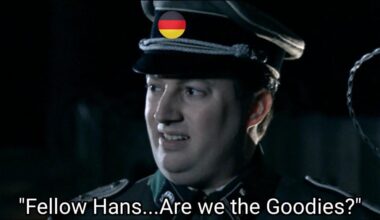 Me and the fellow Hanses after seeing your reactions to us rearming massively.