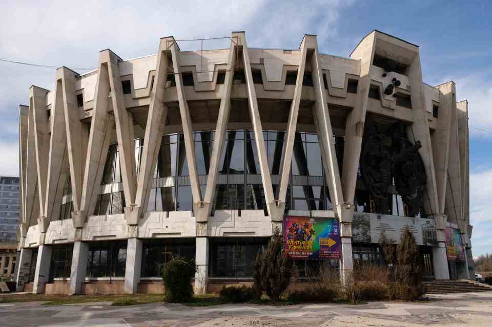 State Circus in Chisinau, Moldova.