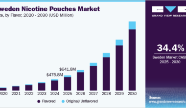 Sweden Nicotine Pouches Market Size, By Flavor, 2020 - 2030 (USD Million)