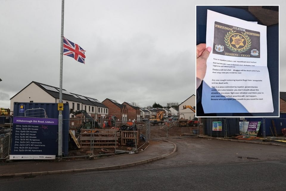 PSNI probe as UFF leaflets posted to mixed housing estate with sinister warning