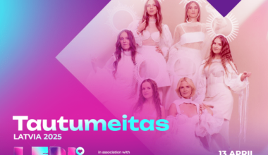 Latvia's Tautumeitas bring their harmonies to the London Eurovision Party 2025