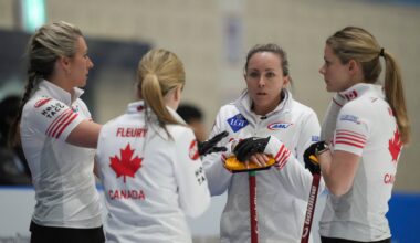 Canada's Homan tops Lithuania, falls to Scotland to open women's worlds