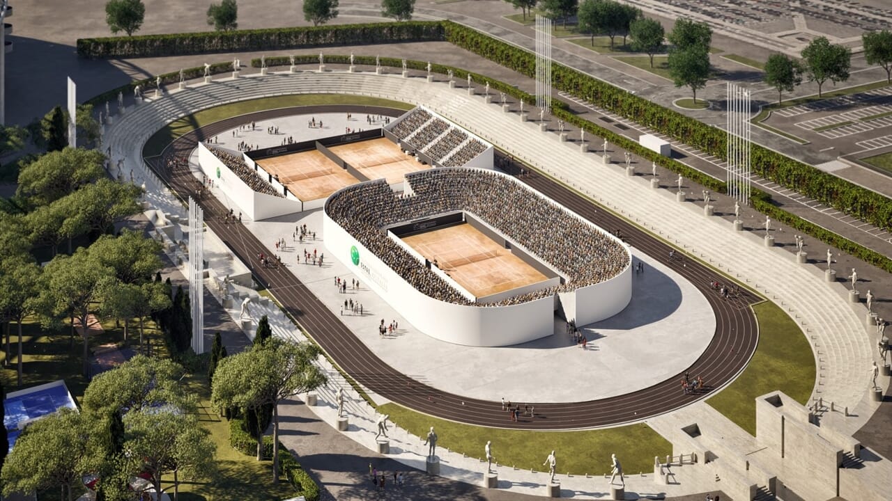 Lo Stadio dei Marmi ospiterà partite degli Internazionali d'Italia 2025